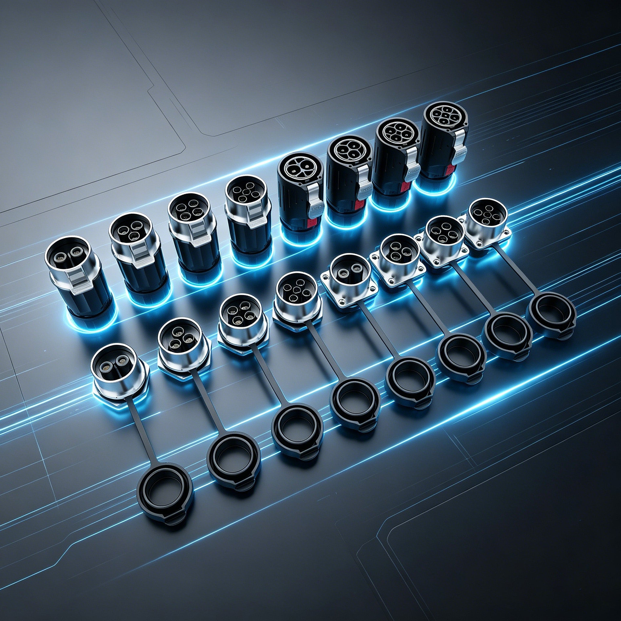 Heavy-Duty IP68 Waterproof Connectors for Commercial Grow Facilities
