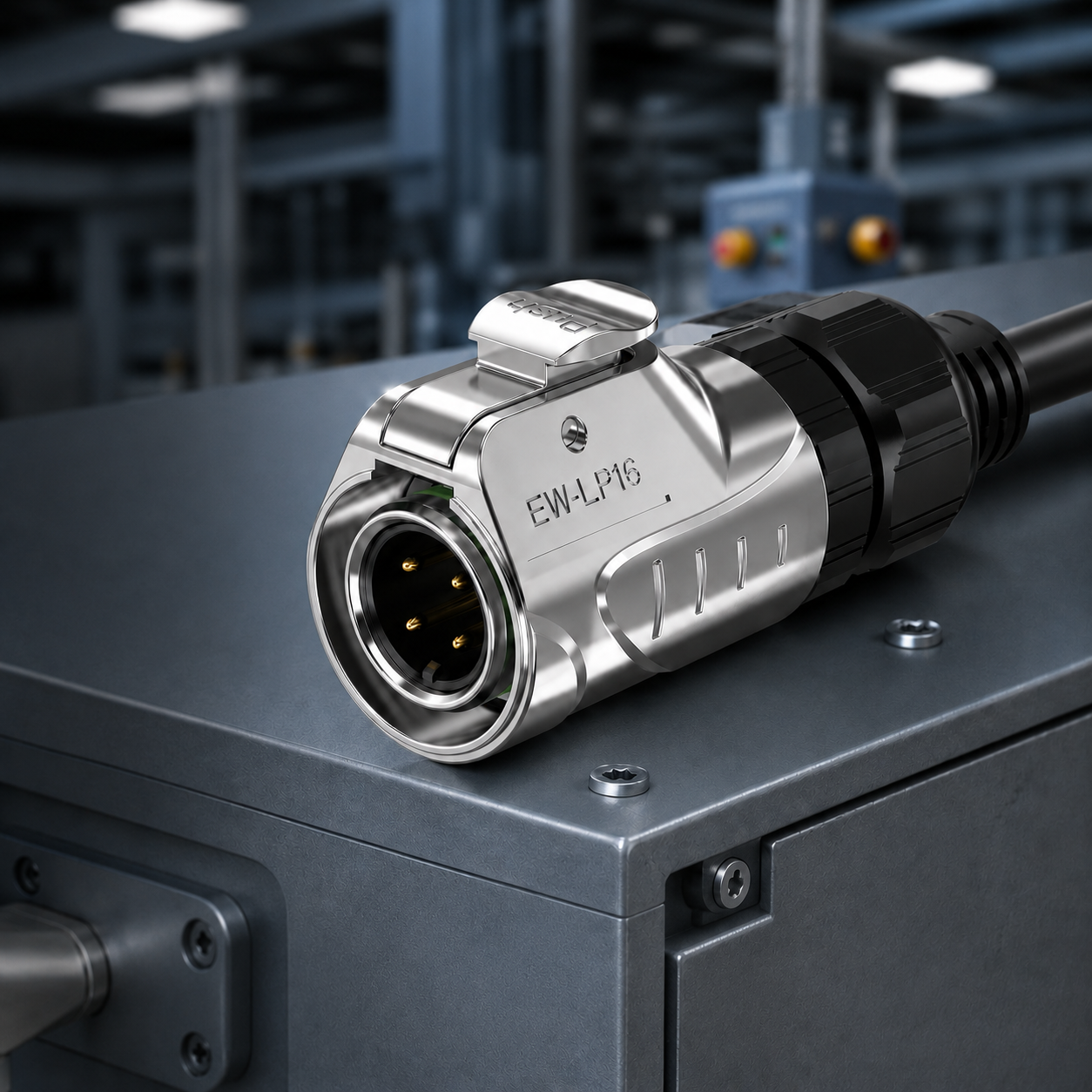 IP68 Industrial Connectors for Heavy Servo Motors