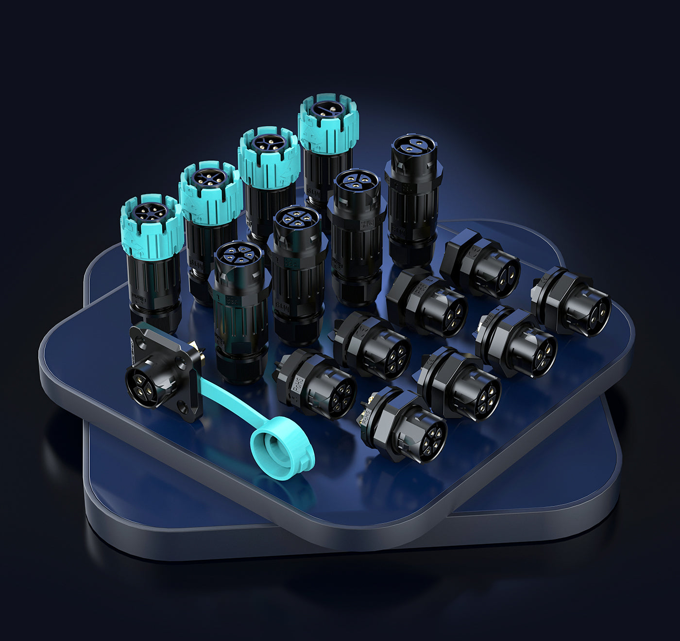 Durable Panel Mount Connector For Industrial & Outdoor Use