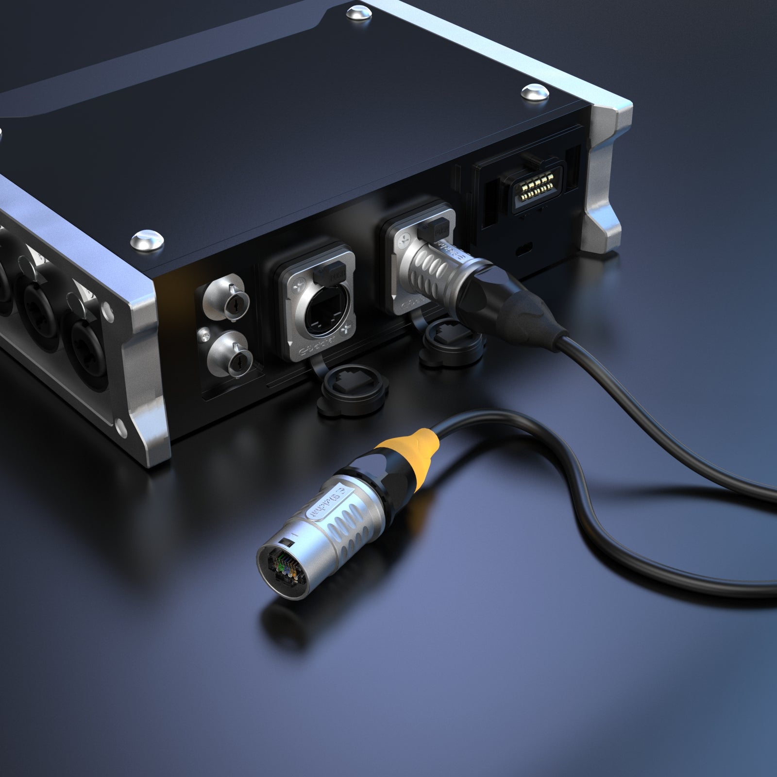 Inline IP68 Connector For Outdoor Electrical Systems | Waterproof Industrial Connectivity