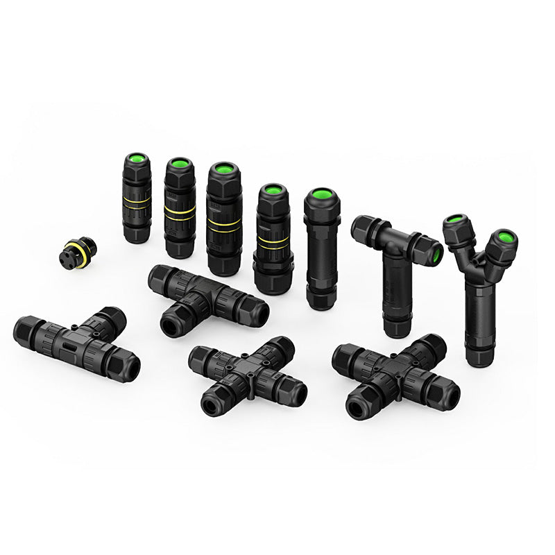 Smart Cable Branching With IP68 Y-Type Waterproof Connectors