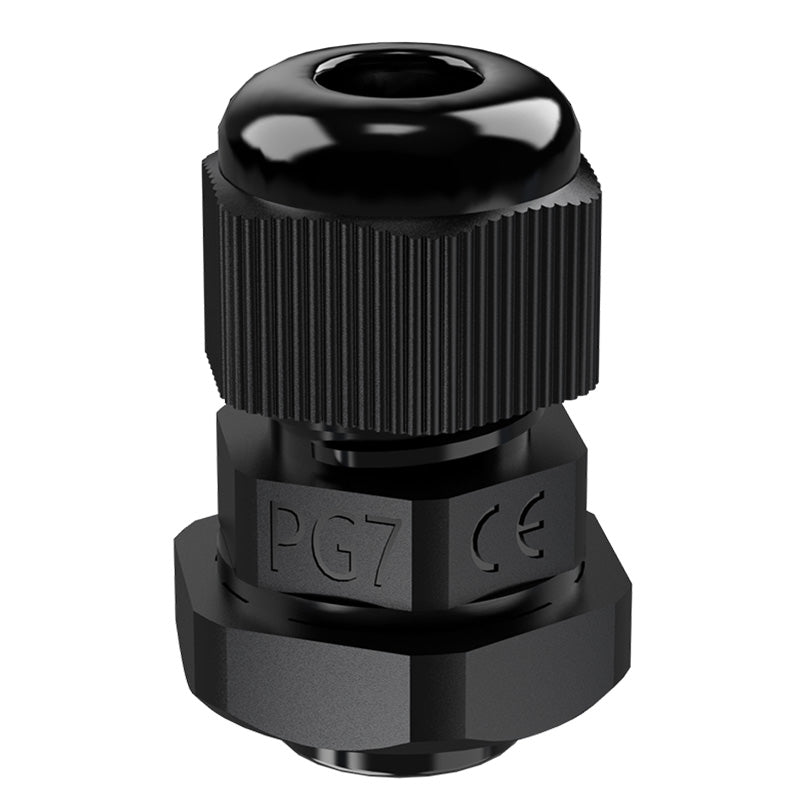 EW PG7 Cable Gland IP68 Plastic Waterproof Wire Connectors